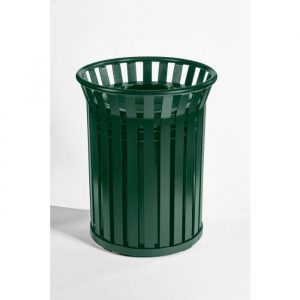 Vout Outdoor Open Top Bin Green