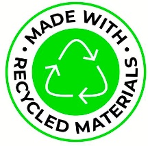 Made with Recycled Materials Made with Recycled Materials